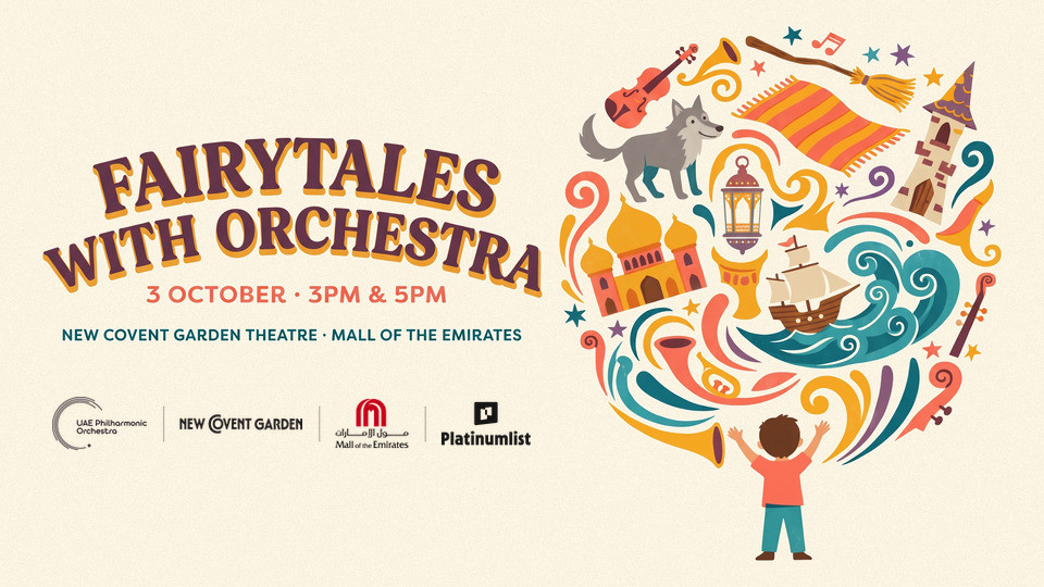 UAE Philharmonic Orchestra Fairytales with Orchestra poster